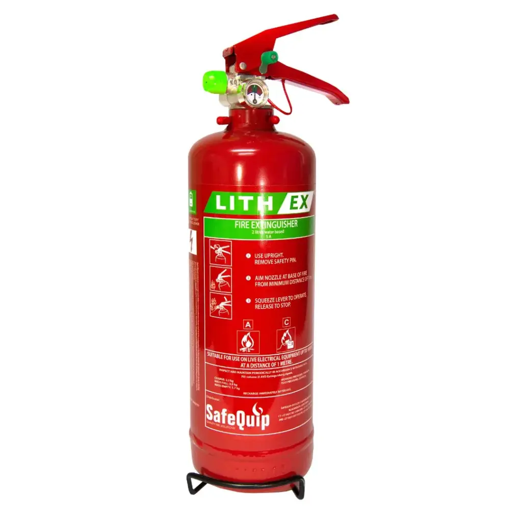 Safequip Lithium Battery Fire Extinguisher